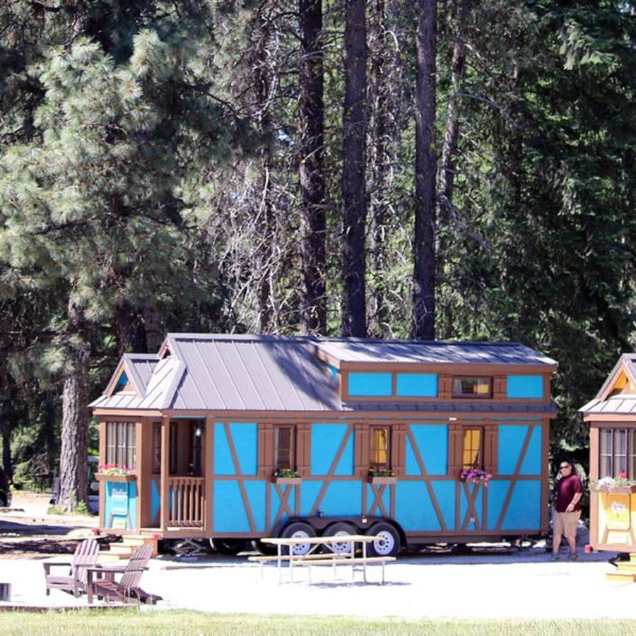 Leavenworth Camping Resort Tiny House Adeline Extérieur photo